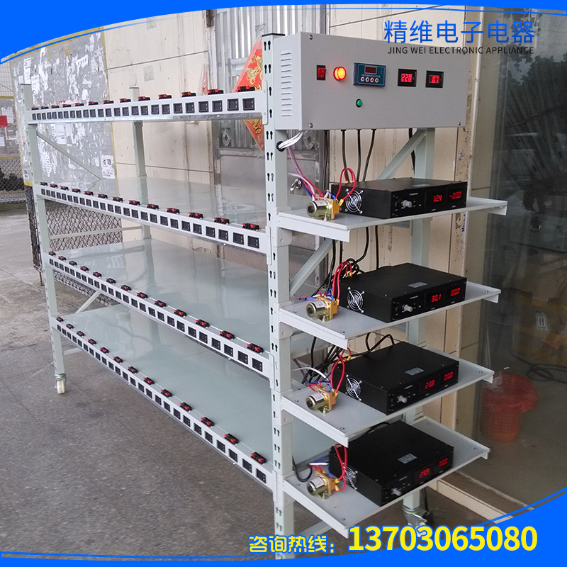 LED灯汽车灯老化架