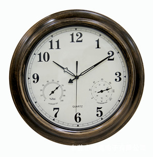 18-inch waterproof outdoor clock factory workshop clock villa swimming pool golf course wall clock American style wall clock