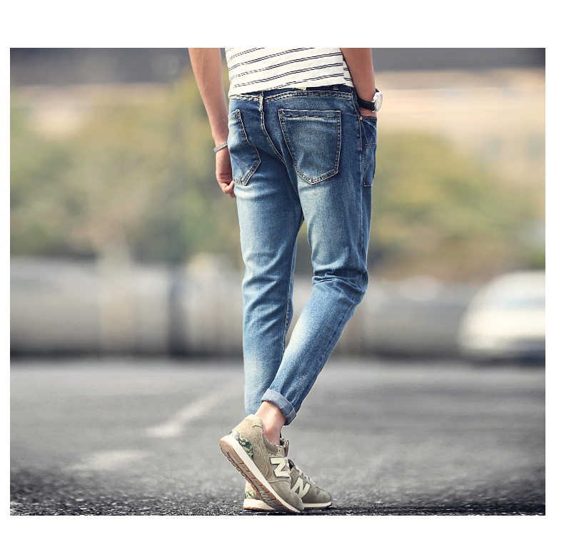 2021 Wholesale 2016 New Arrival Brand Men Jeans 100% Cotton Straight ...