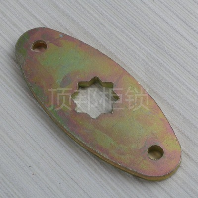 dinbong柜锁 MS888拉杆片 两点钢栓 面板锁锁片 可选带小耳朵|ru