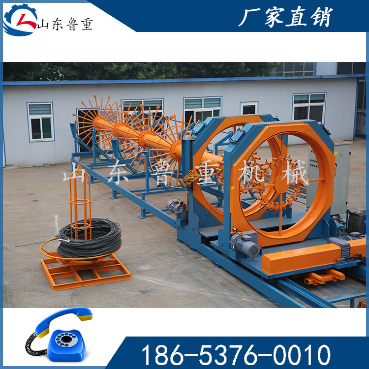 山东济宁  钢筋笼滚焊机 弯曲机 弯箍机