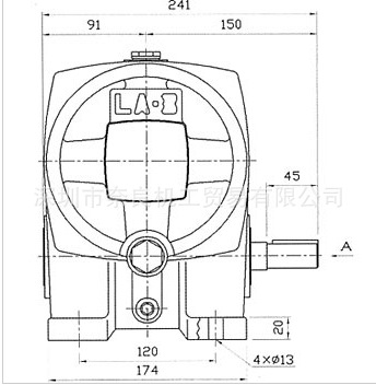 标准型减速机LA3-10 日本AOKI青木