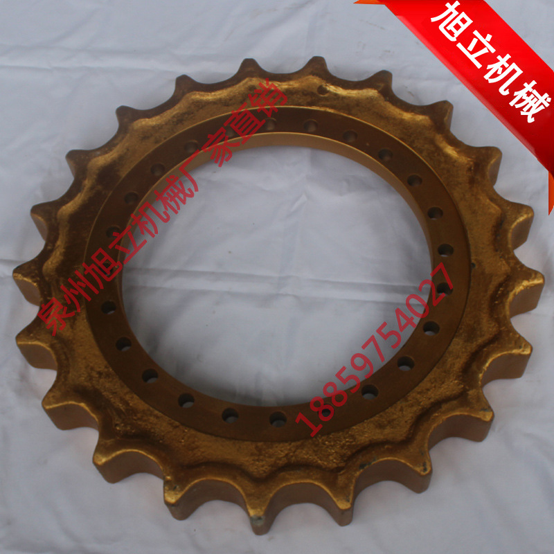 挖掘机配件 现货供应三一SY335驱动齿 厂家直供四轮一带链条链轨