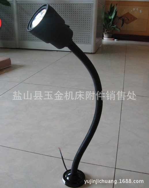 灯杆扭转万向机床照明灯JL50D工作灯LED/卤钨泡车床鹅颈灯厂家