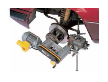 德国HUNGER悍戈刹车维修设备就车式刹车盘车削机床E326a