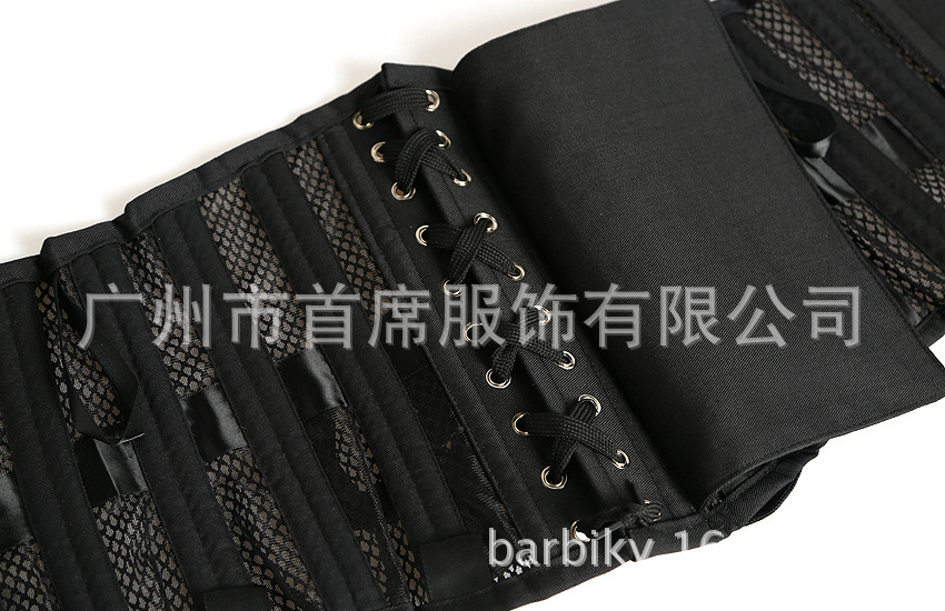 外穿网孔钢骨束腰薄款corset belt塑身腰封塑腰宫廷束身衣女腰夹-阿里巴巴
