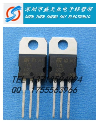 供应现货TYN825RG TO220单向可控硅25A 800V晶闸管