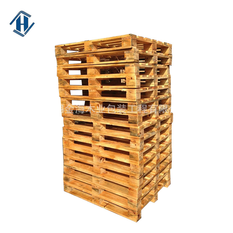 厂家定制欧式出口木托盘 四面进叉巢湖市胶合板熏蒸木托盘
