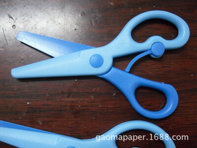 Paper derivative instruments Derivative paper DIY Hand Scissors student children manual Safety scissors children paper-cut Plastic scissors
