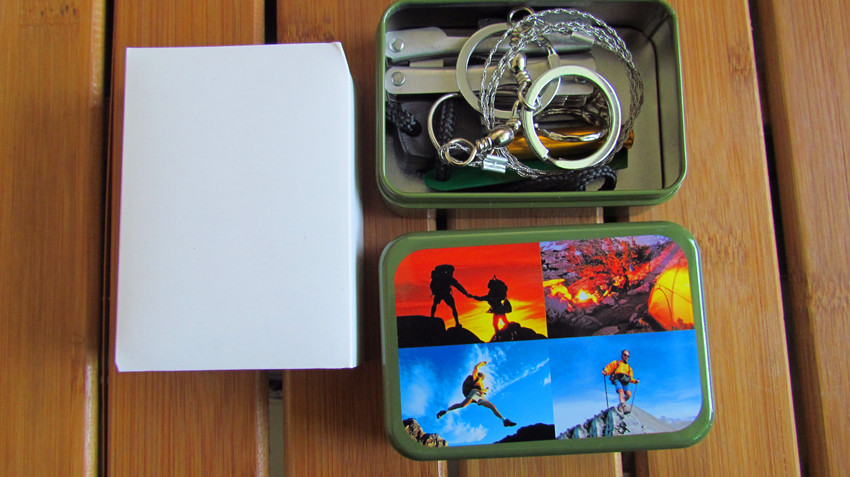 工具应急装备套装 急救盒 车载应急用品 户外自救生存装备