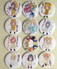 Portable tinplate mirror animation lovelive Taobao gifts customized logl advertising QR code