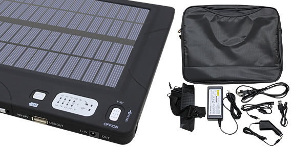 Chargeur solaire - 3/5/6/9/12/16/19/22/24V V - batterie 20000 mAh - Ref 3394860 Image 5