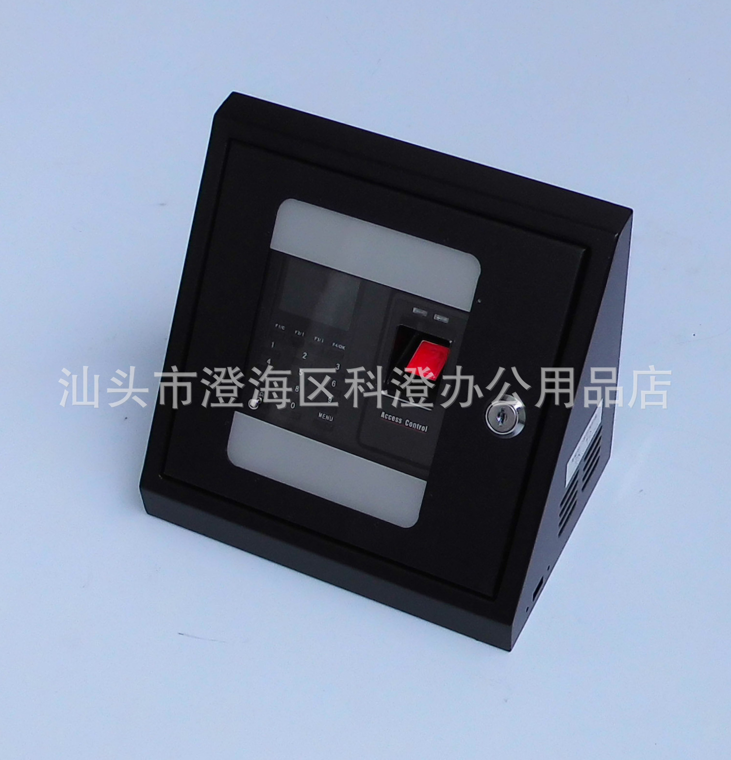 指纹门禁机机保护盒（防护盒）（斜面盒-窄）  适用于中控智慧F2