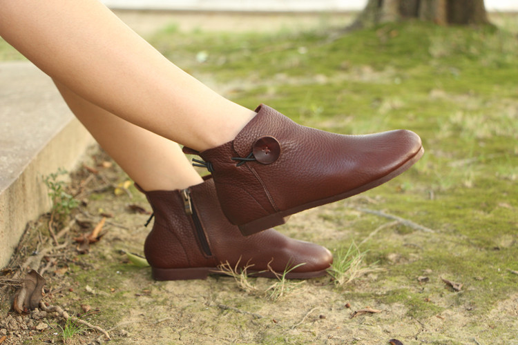 Bottes femme MOCHE en En cuir - Ref 3355423 Image 9