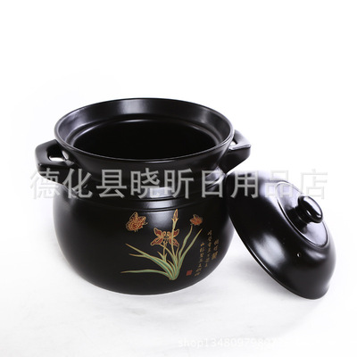 金刚煲 陶瓷砂锅煲汤 炖汤煮汤砂锅电磁炉适用 干烧800度砂锅|ms