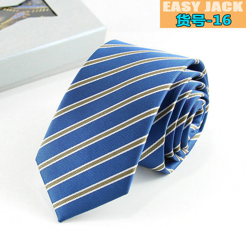 Men's tie Korean style narrow fashion wedding groom best man casual tie 6CM business professional tie wholesale