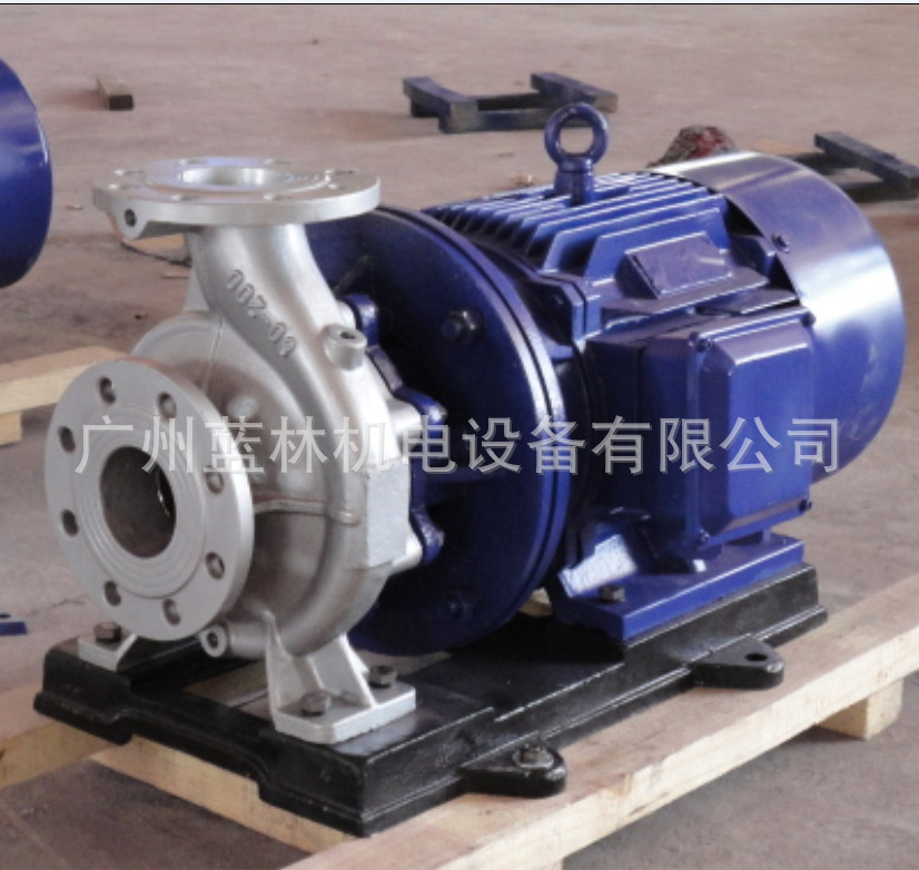 管道泵直销 ISWR80-200IA卧式直联清水泵 18.5KW冷热水循环管道泵