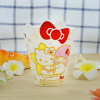 Cartoon children's cup, tableware with glass, wholesale, Birthday gift