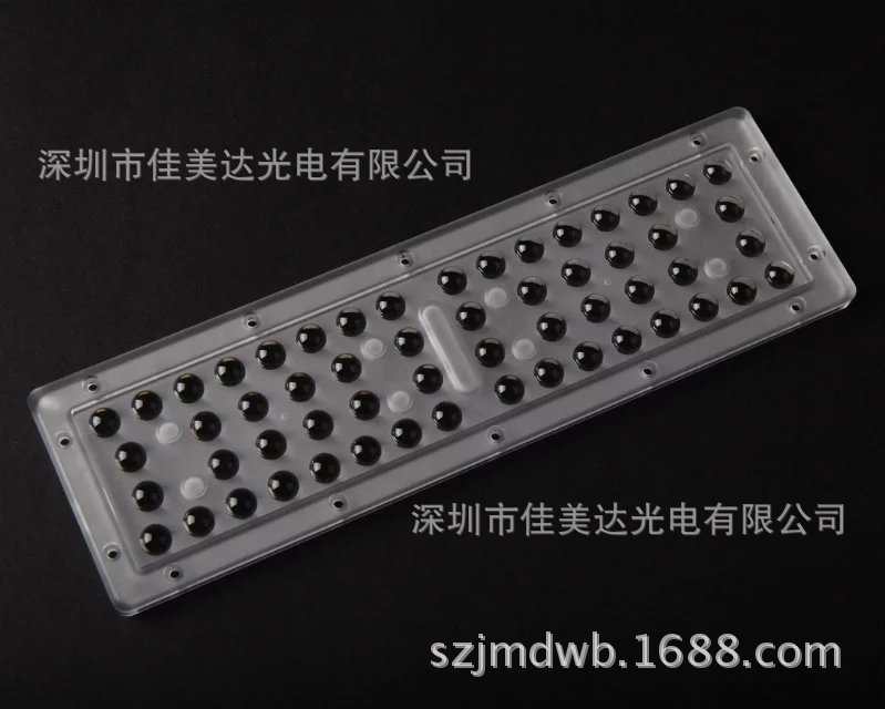 供应3030线型灯货架灯线条灯56颗路灯透镜30度60度90度60*90度140