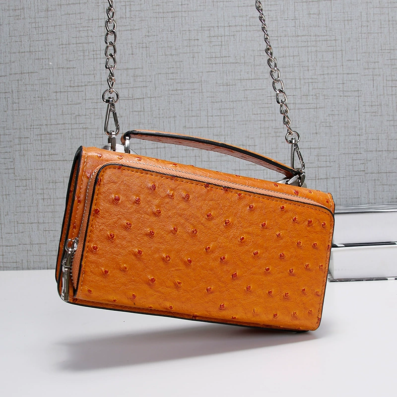 Fashionable one-shoulder bag, shoulder bag with zipper, wrist bag, Korean style, city style