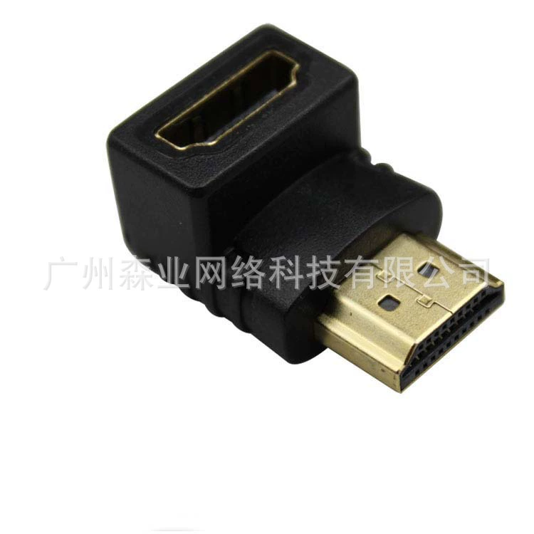 Заводская прямые продажи HDMI публичный угол 90 градусов ротор HDMI удлиненная головка HD ротор соединение