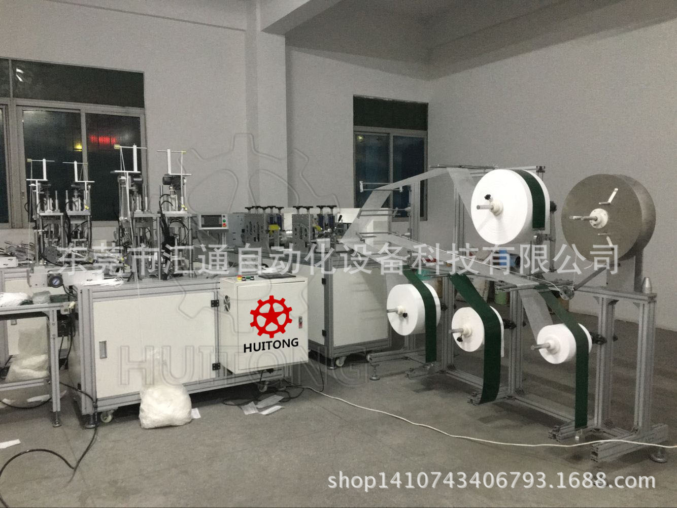 非织造布机械-全自动一拖二口罩机,东莞无纺布