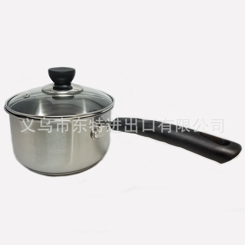 Stainless steel spout, thickened milk pot, mini pot for cooking noodles, non-stick hot milk pot, induction cooker, gas universal detail image 4