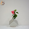 Creative decorations stainless steel flower-shaped for office writing, jewelry, small vase, simple and elegant design