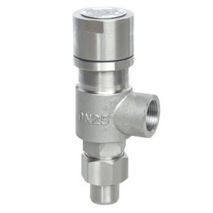 304不锈钢丝扣安全阀 A21Y W H-25P  DN15 20 25 32 40 50 65 80