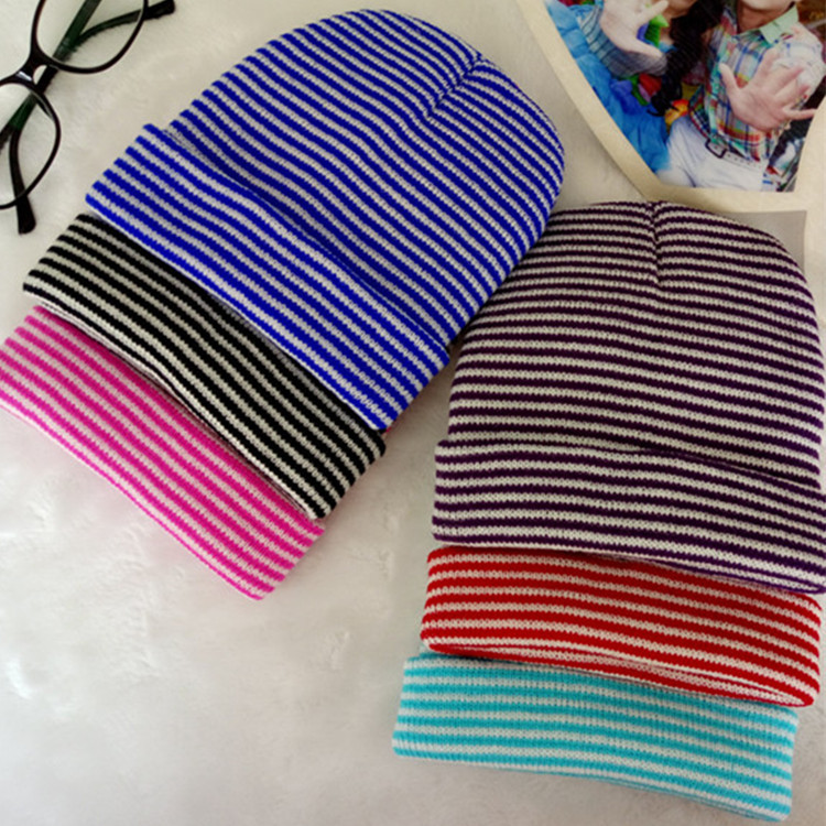 demi-season children's keep warm woolen knitted hat