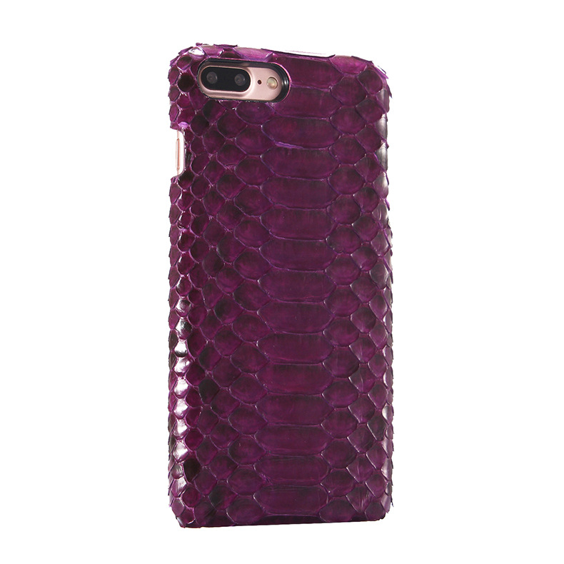 i-idea Handmade Luxury Genuine Real Python Snake Skin Leather Case Cove for Apple iPhone 7 Plus & iPhone 7