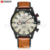 Waterproof watch for leisure, belt