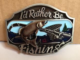 A variety of fish series zinc alloy belt buckle fashion casual series European and American hot sale