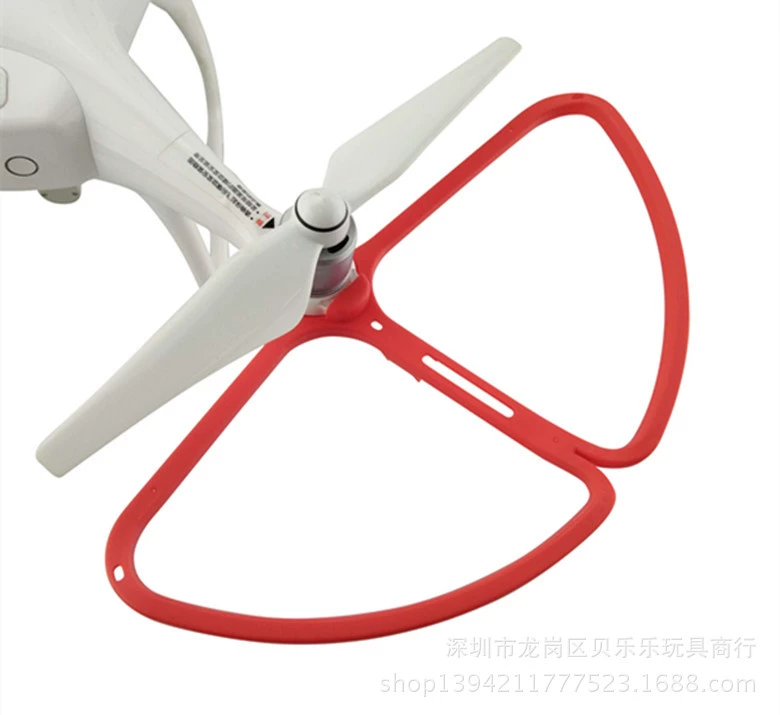 BLL Аксессуары DJI Phantom4 быстрое раскрытие противозакрывающий круг защитный чехол красного цвета