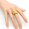 Ring stainless steel, retro accessory, European style, wholesale