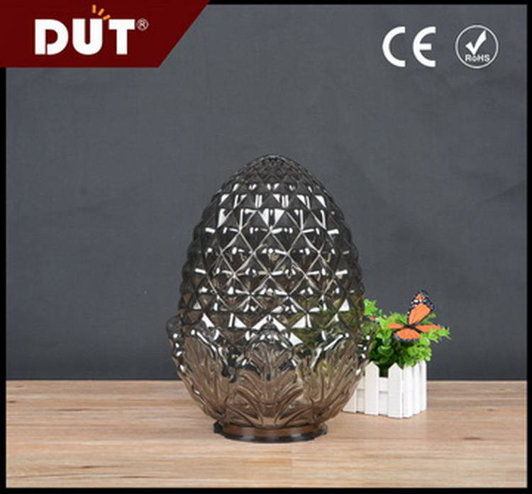 Zhongshan origin supply can be customized processing pineapple cover acrylic outdoor plastic lampshade