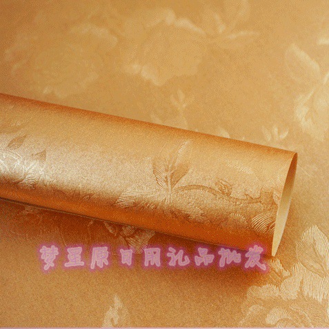 120g de alto grado Rosa peonía patrón nacarado regalo de negocios de papel bolsa de papel cubierta de libro de papel flor caja de regalo papel de embalaje