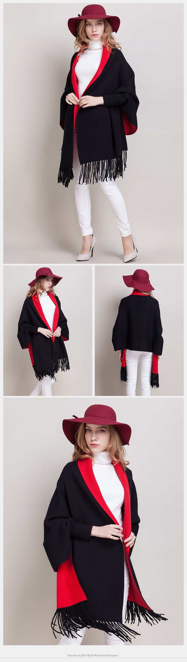 Blouson femme en Cachemire - Ref 3321401 Image 37