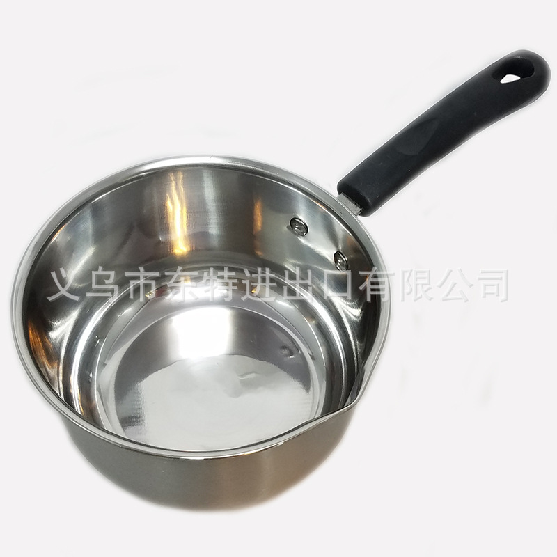 Stainless steel spout, thickened milk pot, mini pot for cooking noodles, non-stick hot milk pot, induction cooker, gas universal detail image 8
