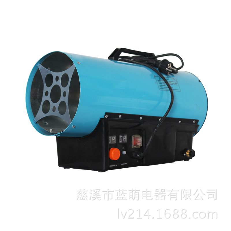 厂家直销15KW智能温控热风机工业液化气燃气暖风机取暖器包邮