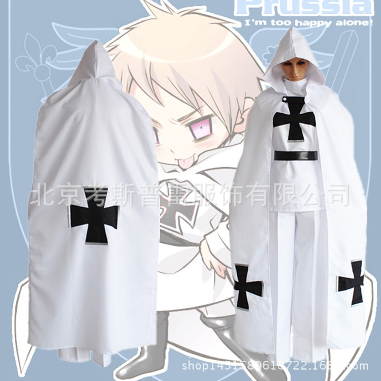 Hetalya Prussian cos costume Teutonic Order cos costume Halloween cosplay costume