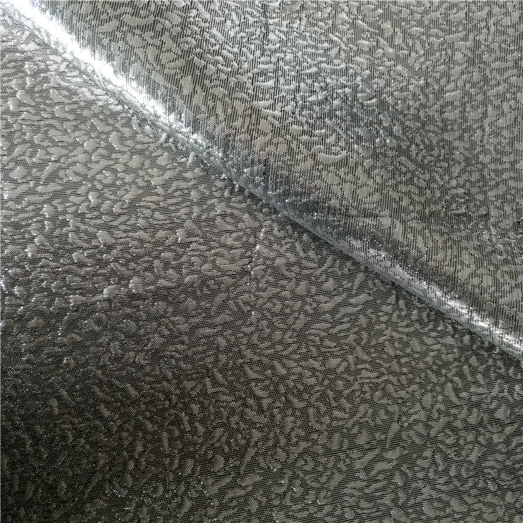 暗花含银丝色织梭织提花面料适用于服装装饰全涤沙发布鞋子布