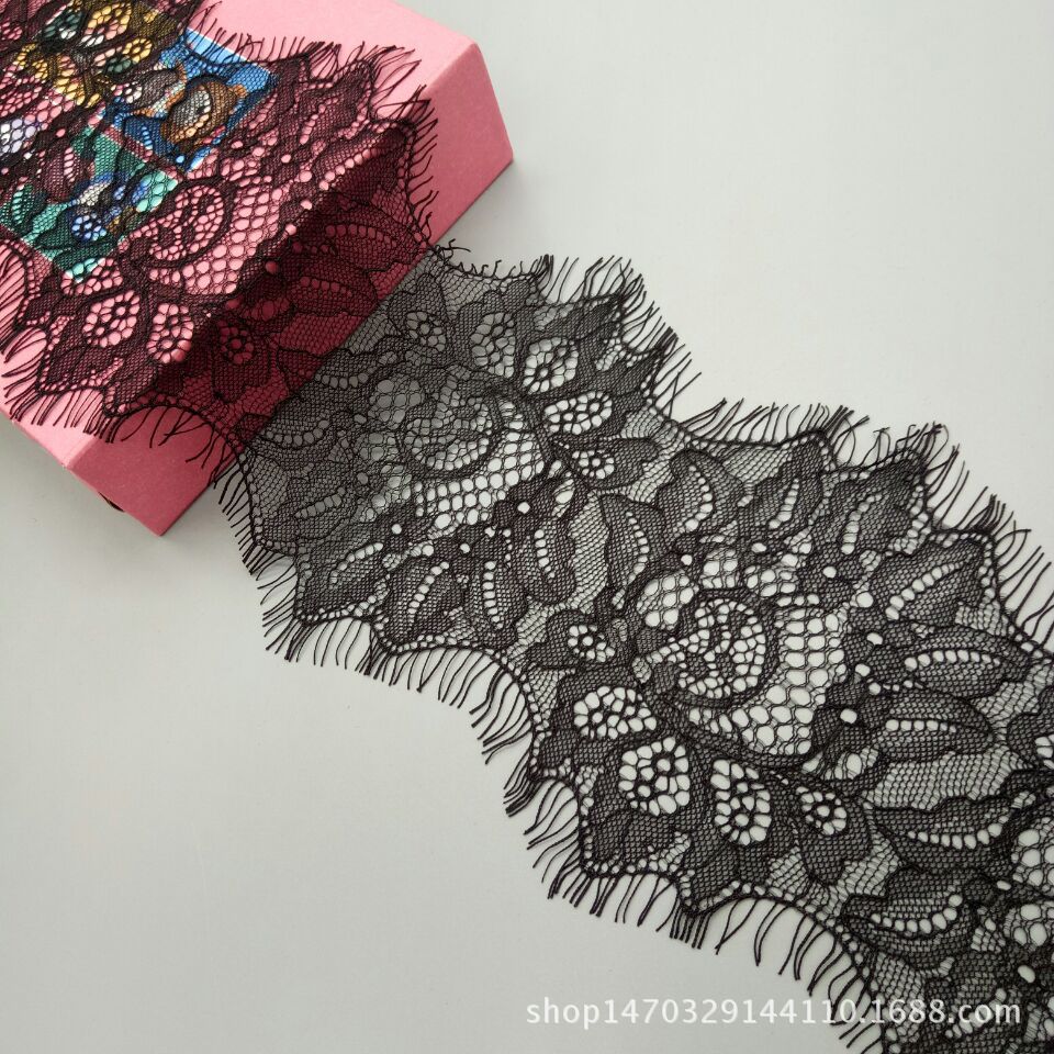 厂家直销现货批发15cm新款眼睫毛蕾丝花边各种眼睫毛