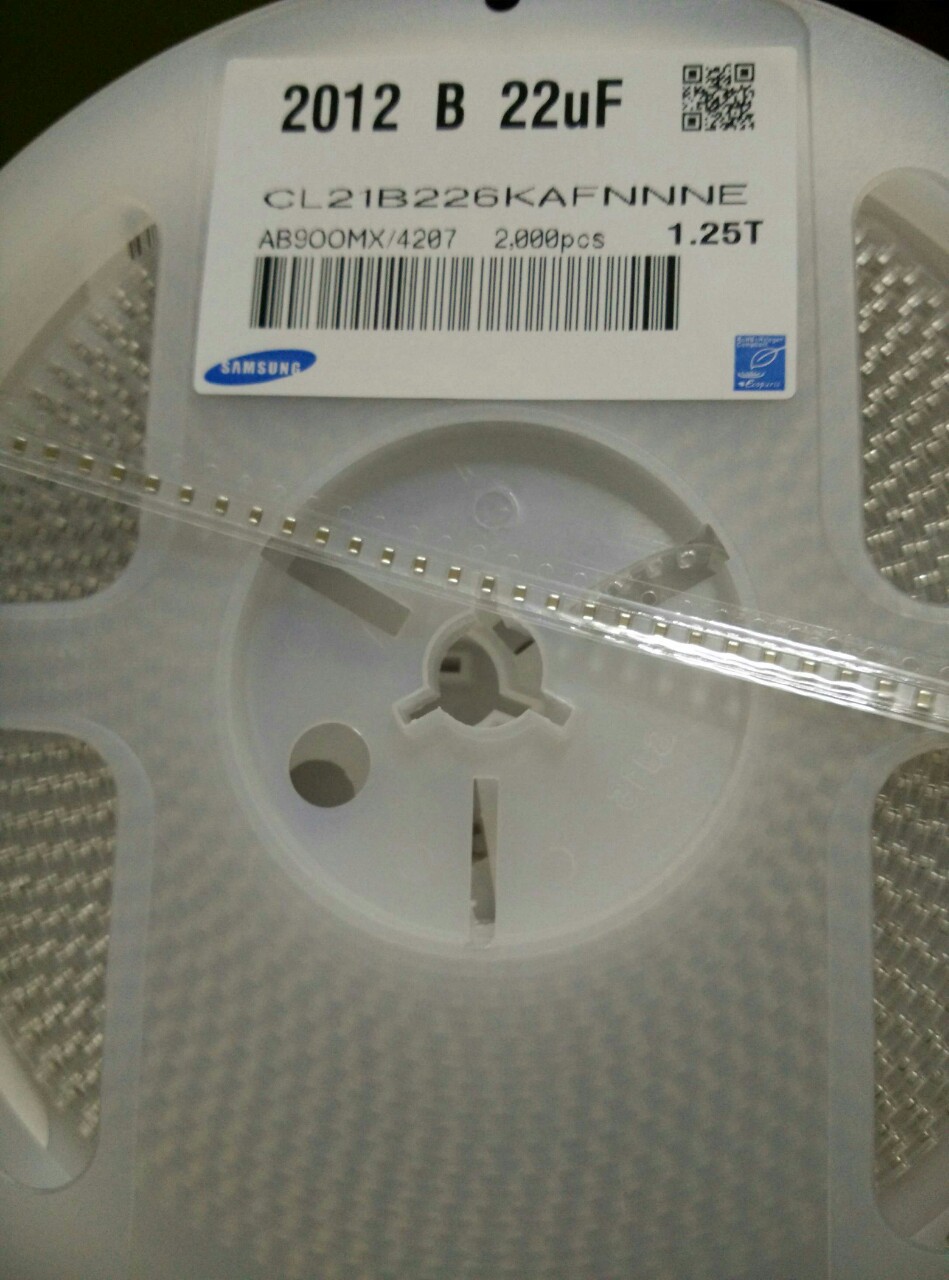 原装三星贴片电容3225/1210 104K 500V 1210 100NF  10% X7R