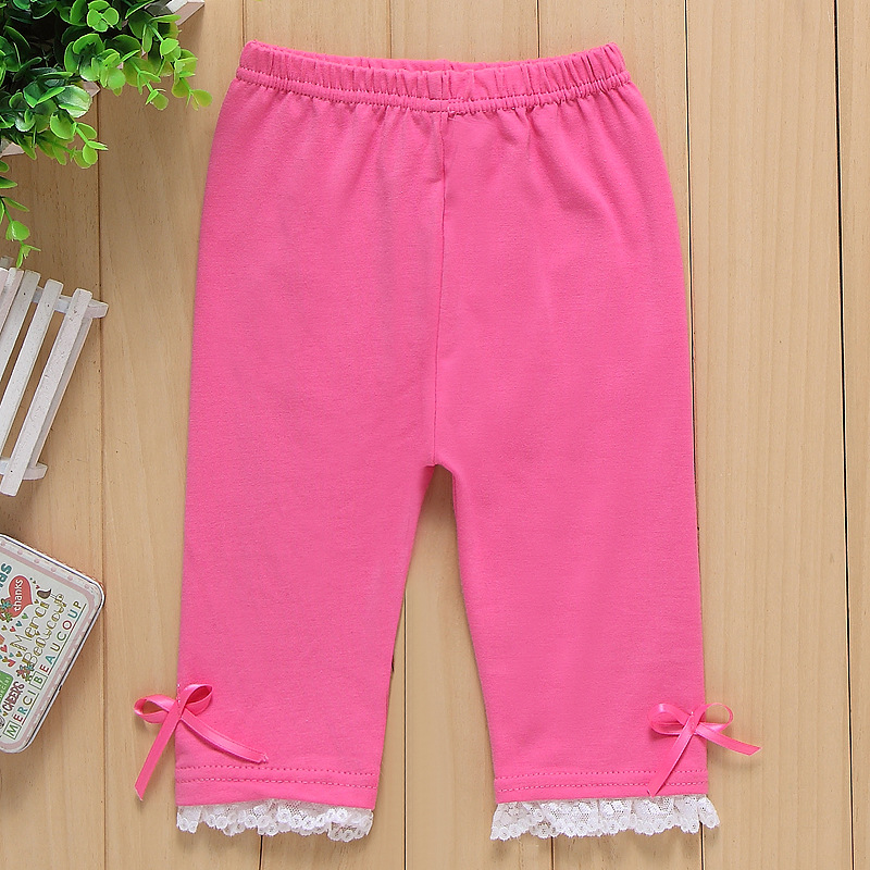 Pantalon fille en Toile de coton - Ref 2064125 Image 5