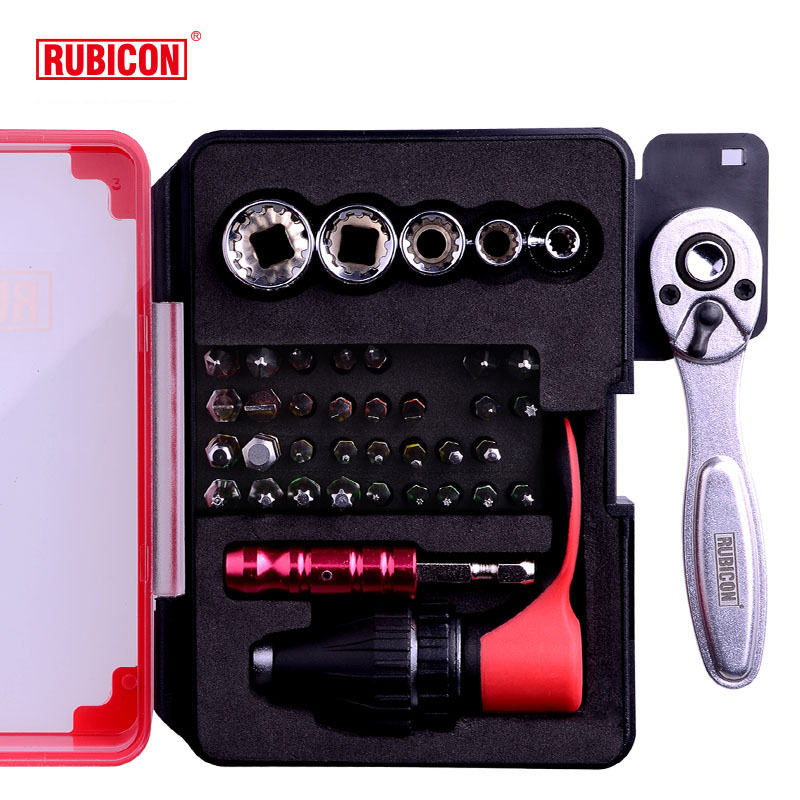 RUBICON罗宾汉 RGH-40 迷你套筒螺丝40件套装