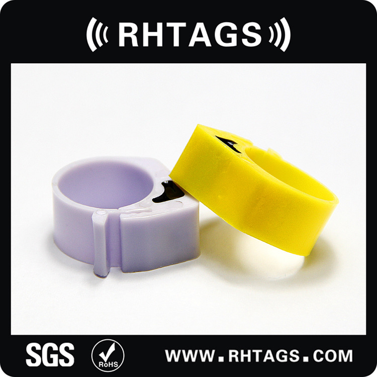 RFID电子脚环鸡脚环 鸽子脚环标签 ID鸡脚环 TK4100芯片，读写