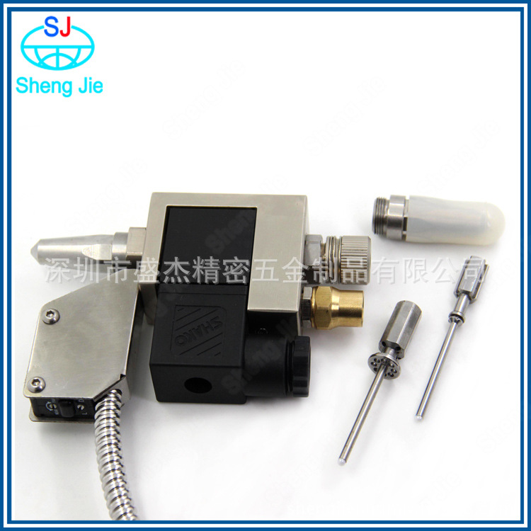 深圳提供糊盒机冷胶喷枪  喷胶喷嘴  糊盒机顶针  调节阀厂家直销