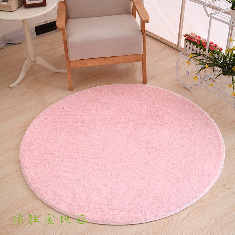 Espesado esponja Alfombra de lana de seda Silla de ratán estera cesta colgante estera silla de la computadora estera hexagonal estera de la tienda de los niños hecho