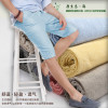 summer Solid Flax shorts Korean Edition Self cultivation 5 points Pants Riding breeches Large Casual pants male